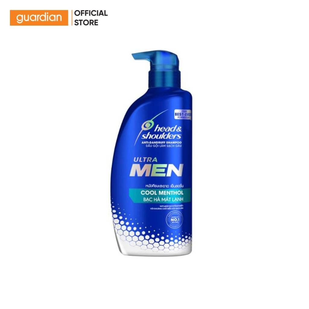 Dầu Gội Sạch Gàu Head & Shoulders Ultra Men Bạc Hà Mát Lạnh 650ml