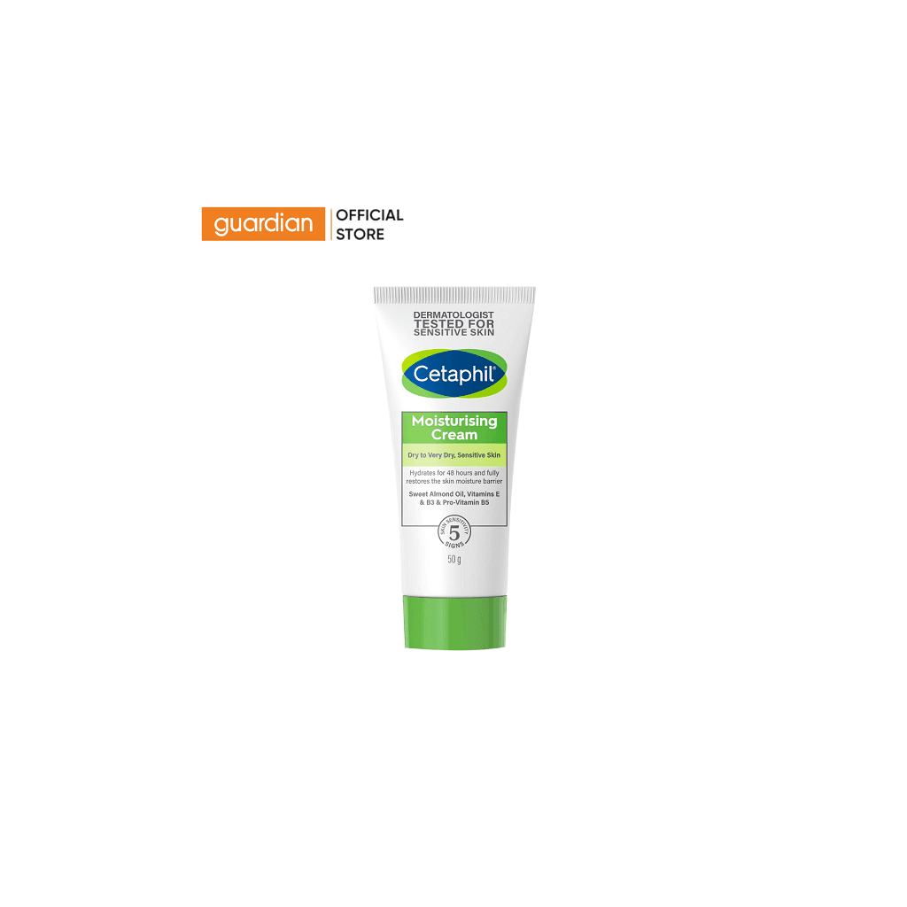 Kem Dưỡng Ẩm Dịu Lành Cho Da Nhạy Cảm Cetaphil Moisturising Cream 50Gr