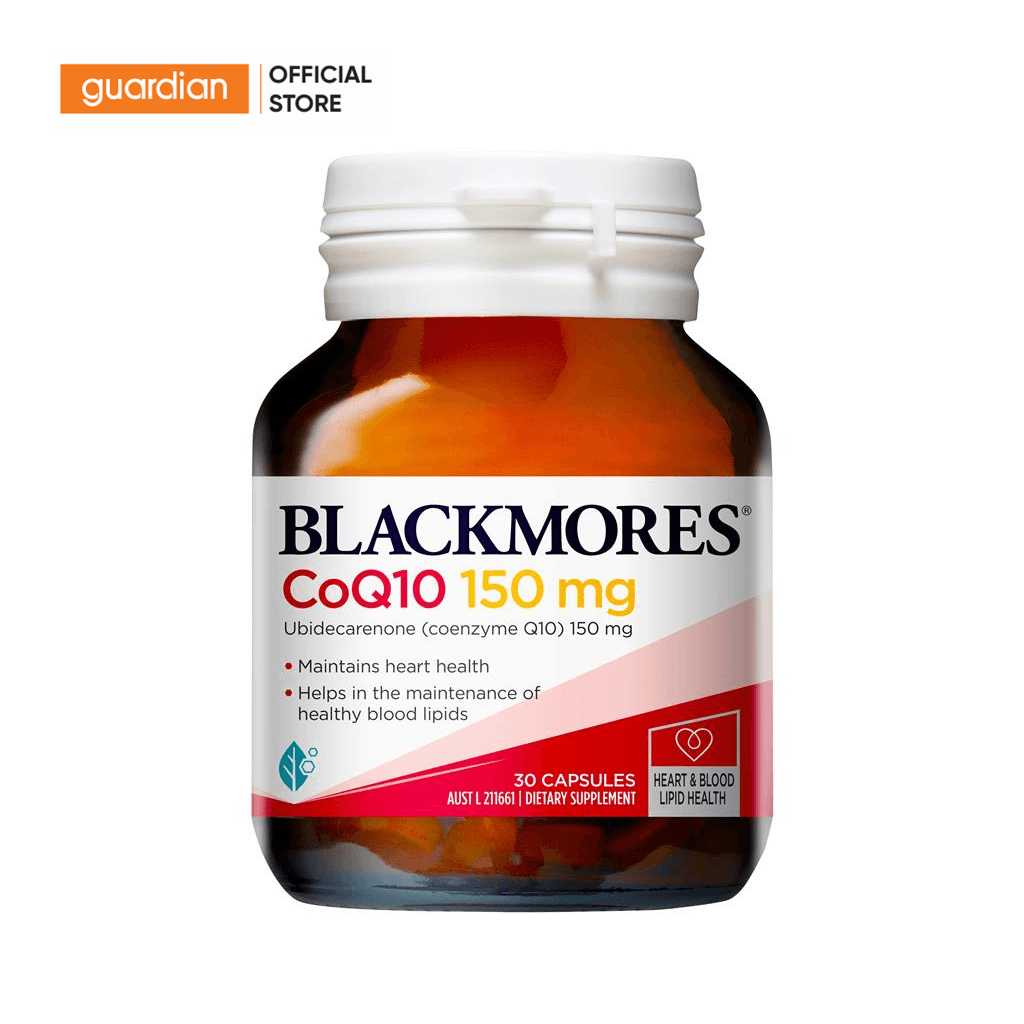 Viên Uống Hỗ Trợ Tim Mạch Blackmores CoQ10 150mg 30 Viên