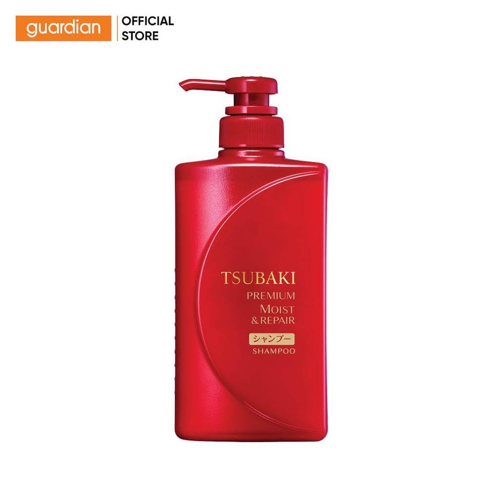 Dầu Gội Dưỡng Tóc Bóng Mượt Tsubaki Premium Moist 490ml