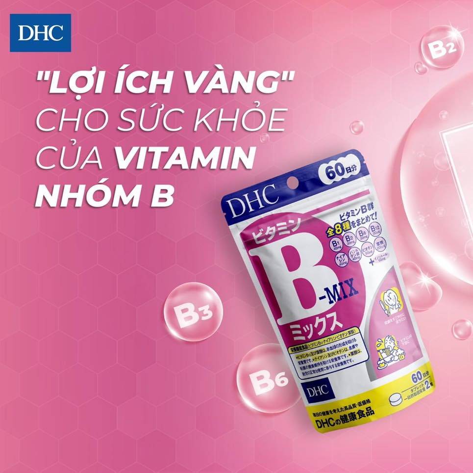 vien-uong-bo-sung-vitamin-b-tong-hop-dhc-b-mix-60-vien