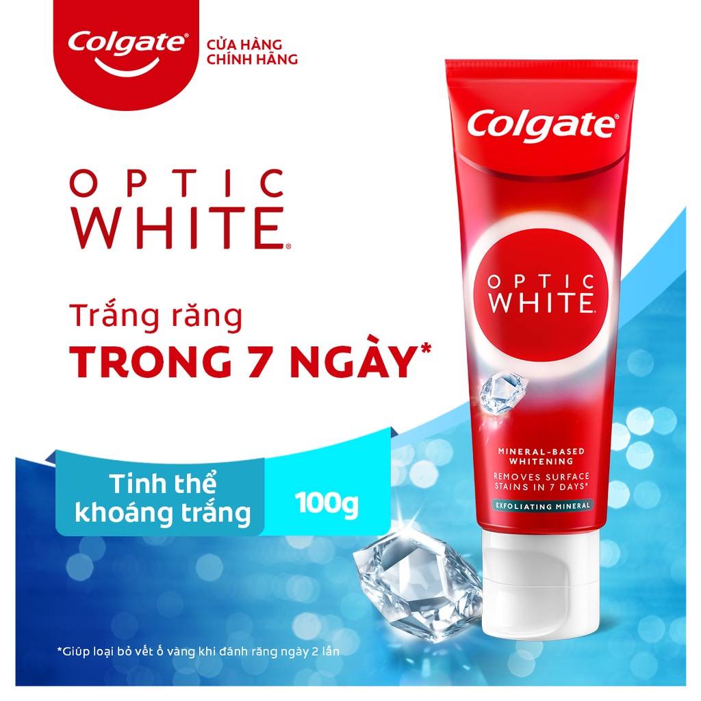 kem-danh-rang-colgate-optic-white-plus-shine-lam-trang-sang-rang-100g